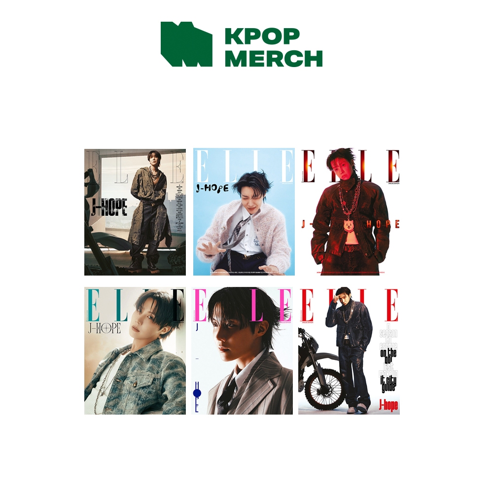 BTS j-hope Magazine ELLE Special Edition 2025.12