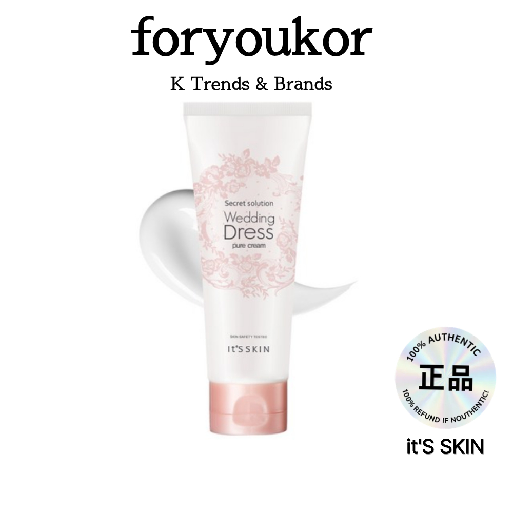 Its Skin Secret Solution Wedding Dress Pure Cream 100ml, trang điểm Eunbi Kwon,  celeb item
