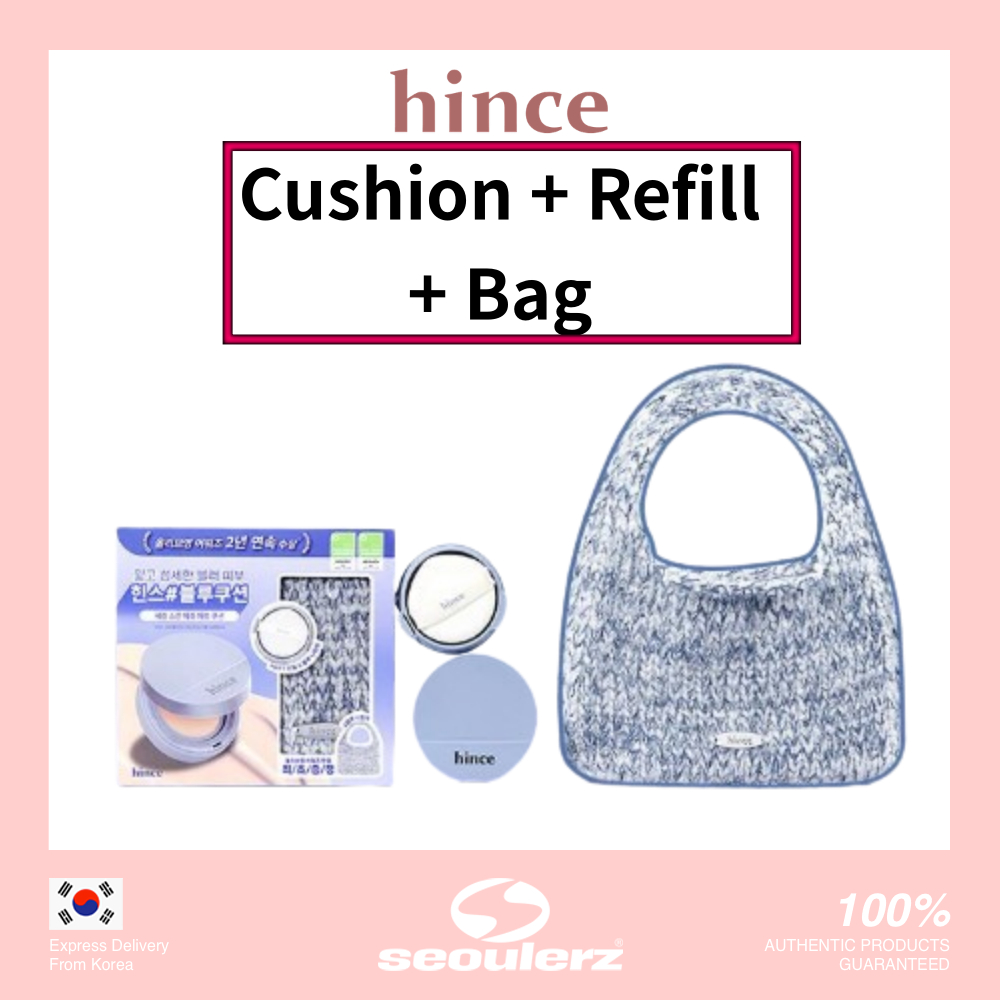 [HINCE] Second Skin Mesh Matte Cushion + Refill  + Refill + Pouch Bag