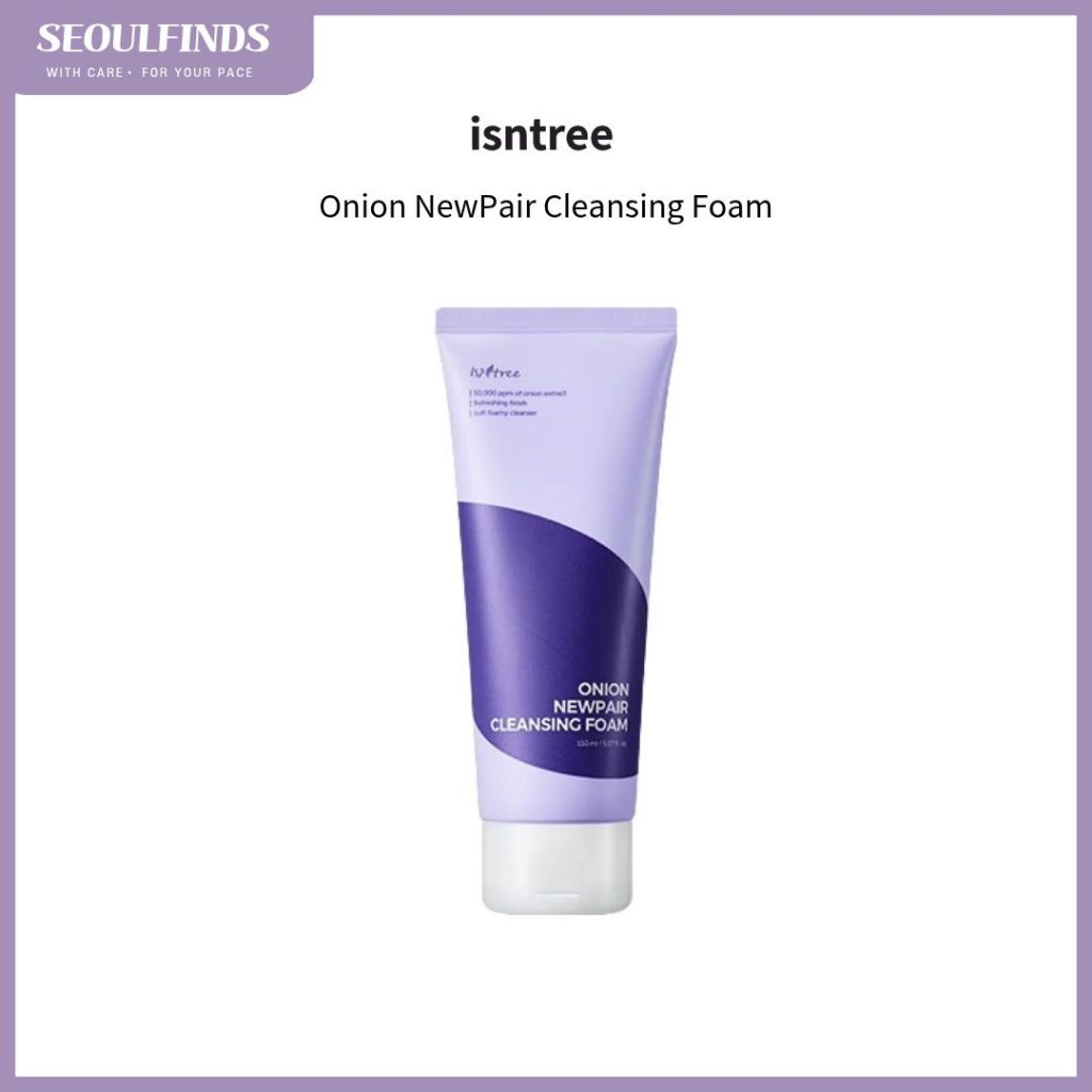 ISNTREE [istree] Bọt rửa mặt Onion NewPair 150ml | Sữa rửa mặt Sebum Care cho mọi loại da