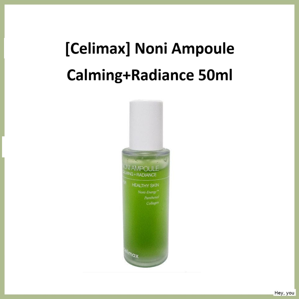 [Celimax] Noni Ampoule Calming + Radiance 50ml / Glow Moisture Serum của Hey, you