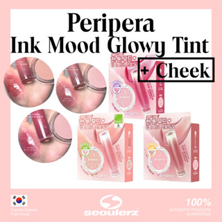   Peripera  Ink Mood Glowy Tint 30 Màu + Cheek 