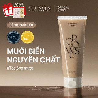  GROWUS Chính hãng  Tẩy tế bào chết da đầu muối biển giảm gàu nhờn làm mát da đầu tóc tơi khoáng chất cung cấp dưỡng chất cho tóc và da đầu GROWUS Sea Salt Therapy Scalp Scaler 30g   120g   250g 