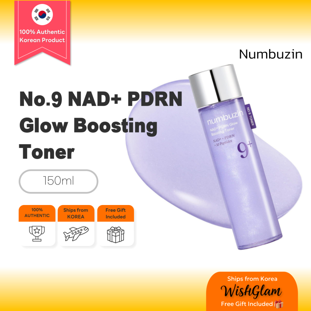 Numbuzin No.9 NAD + PDRN Glow Boosting Toner 150ml