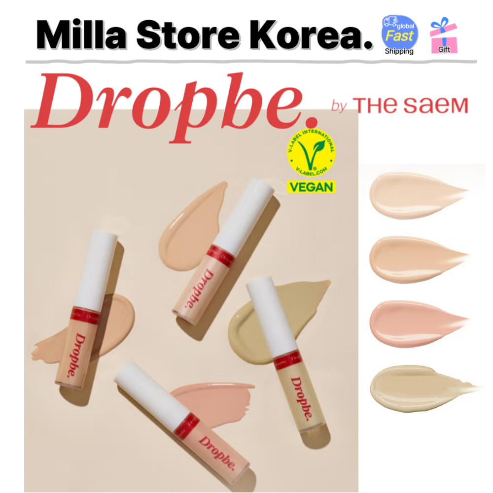 Kem che khuyết điểm màu Dropbe Colors – Kem che khuyết điểm cao 4 màu │ Thay đổi màu sắc │ Bảo hiểm 