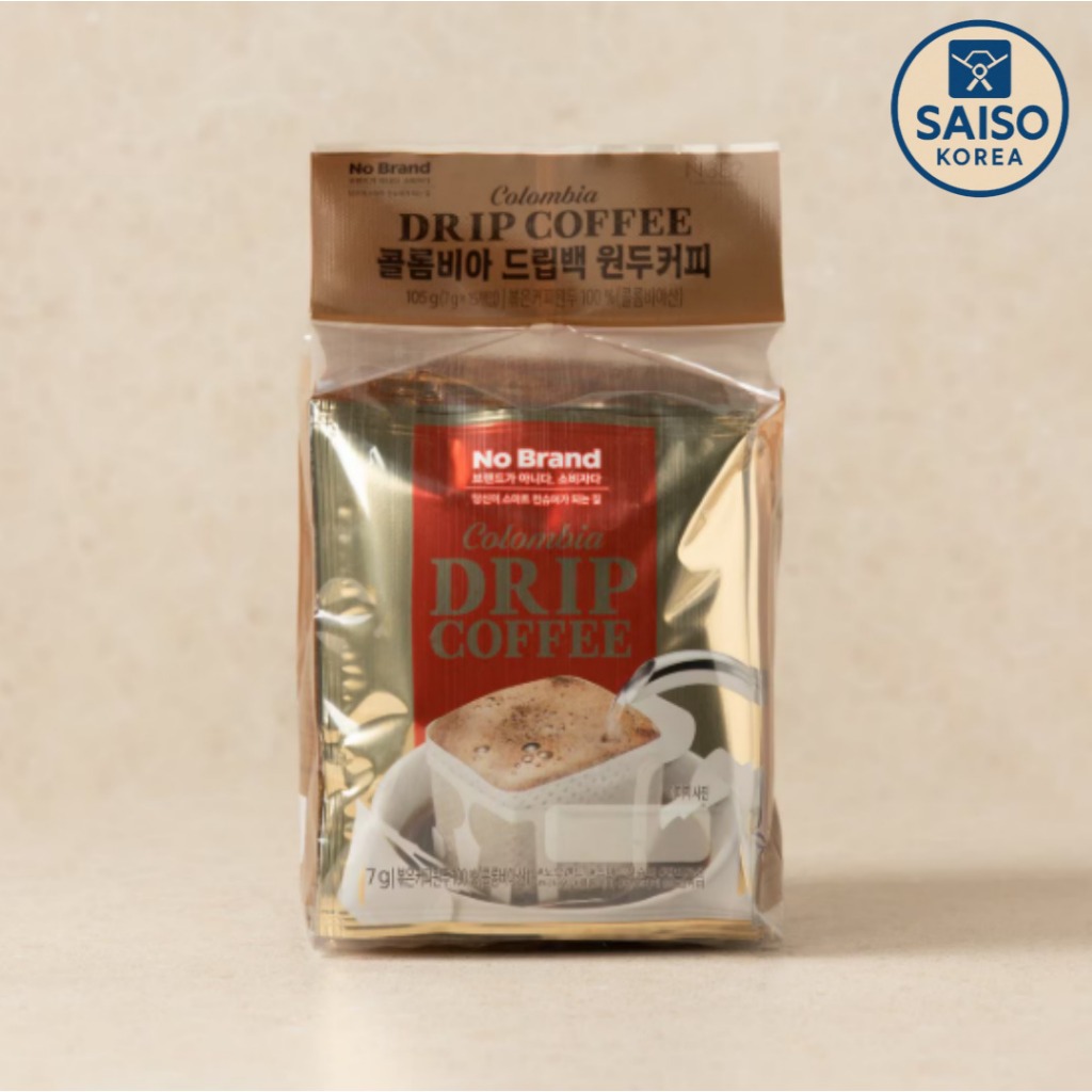 KHÔNG THƯƠNG HIỆU KOREA Colombia Túi cà phê nhỏ giọt 15ea Hàn Quốc Cà phê KCoffee