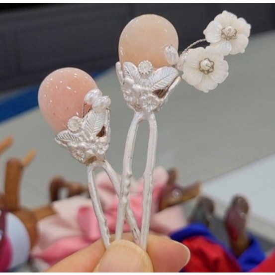 Đá tự nhiên Mihong Binyeo | Kẹp tóc truyền thống Hàn Quốc