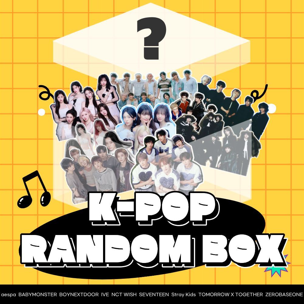 [SPECIAL DISCOUNT] K-POP ALBUM RANDOM BOX