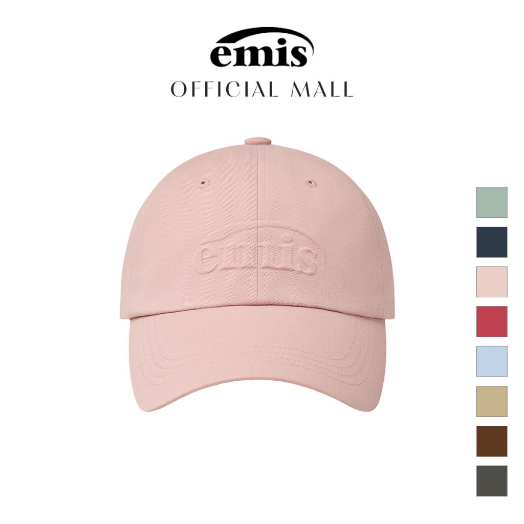 [EMIS OFFICIAL] Mũ Lưỡi Trai Unisex Style Họa Tiết Logo EMIS - Embossing Logo Ball Cap  | Chính Hãng