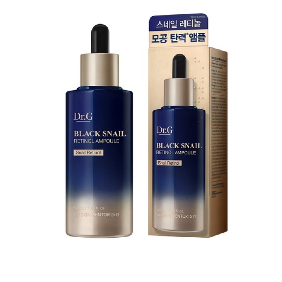 Dr.G Black Snail Retinol Ampoule 50 ml chất tiết ốc mỹ phẩm hàn quốc