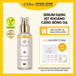 [d'Alba Official] Serum dạng xịt khoáng căng bóng da  First Spray Serum 50ml/100ml - Mist Serum