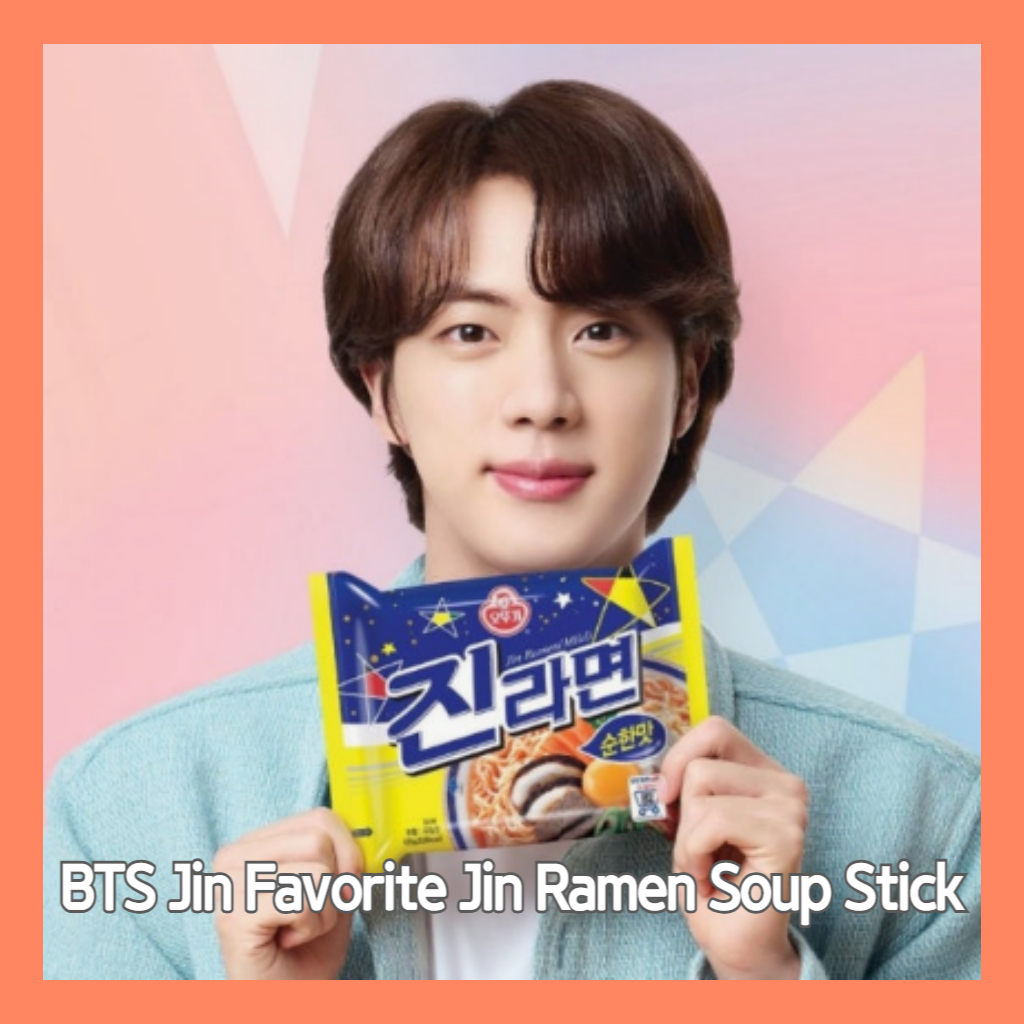 [OTTOGI] Gậy súp Jin Ramen – Hương vị mang tính biểu tượng, Tiện lợi ở mọi nơi, BTS Jin Pick, Bột ma