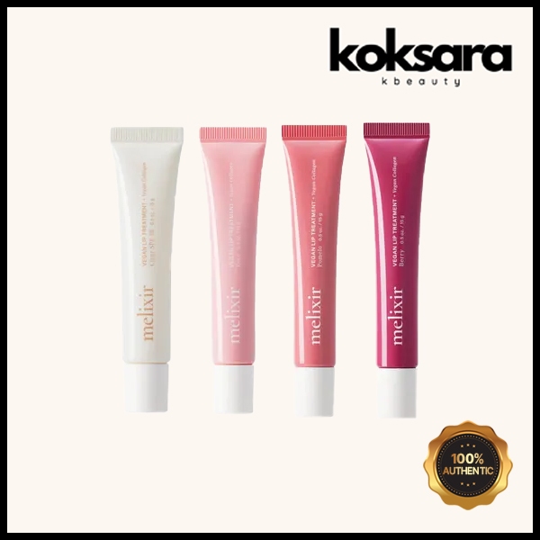 Melixir Vegan Lip Treatment 6 types