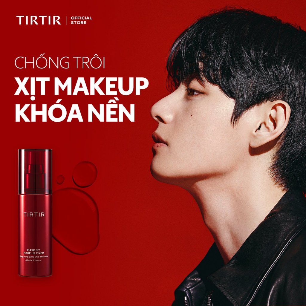   TIRTIR  Xịt Khóa Nền Cố Định Trang Điểm Mask Fit Makeup Fixer 80ml 