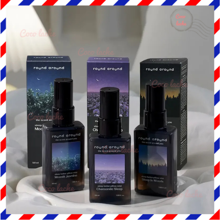 Hàn Quốc [tròn xung quanh] Sleep VERRER Pillow Mist 50 ml 3 loại