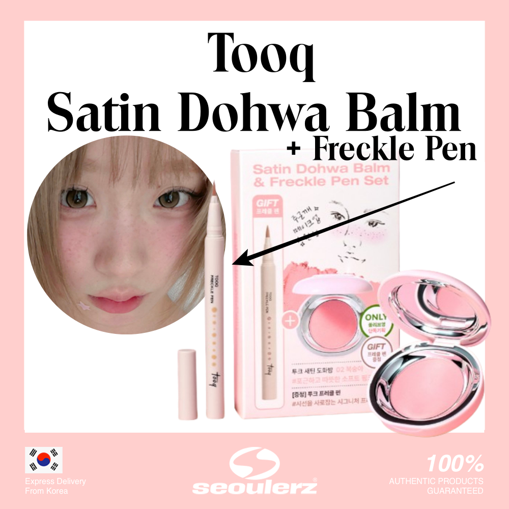 [Tooq] Bộ bút Satin Dohwa Balm 11 màu + Tàn nhang