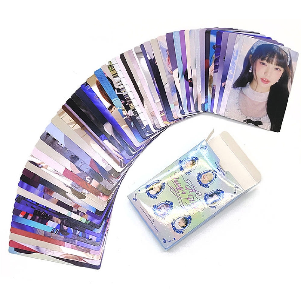 IVE 2024 SEASON 'S GREETINGS Bộ thẻ Kpop Lomo 55 chiếc Wonyoung Yujin Leeseo Rei Unofficial IVE 2024