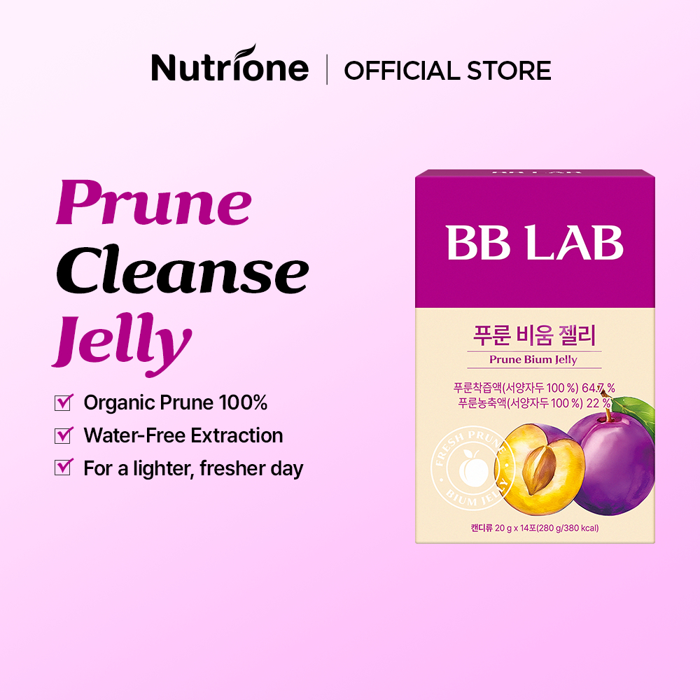 NUTRIONE BB LAB Thạch Prune Thanh Lọc Prune Cleanse Jelly (20g x 14 Que / Hộp)