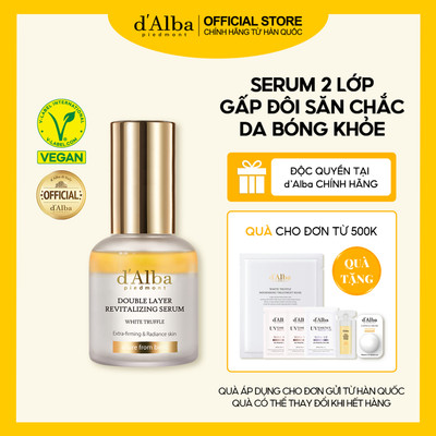 [d 'Alba Official] Serum phục hồi làm sáng da hai lớp d 'Alba 30ml / 50ml