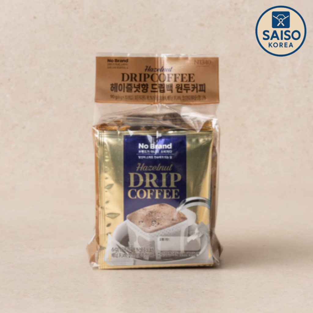 KHÔNG THƯƠNG HIỆU HÀN QUỐC Túi cà phê nhỏ giọt hạt phỉ 15ea Hàn Quốc Cà phê KCoffee DripCoffee