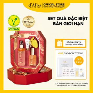   d'Alba Official  SET quà tặng độc quyền bản giới hạn  Mist Serum 100ml Vita Capsule Serum 50ml Móc khóa kem tay  