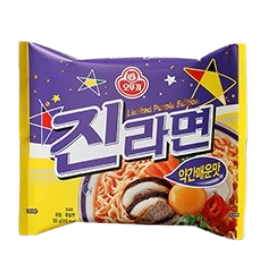Ottogi Jin Ramen – Cay nhẹ 120g (5 gói)