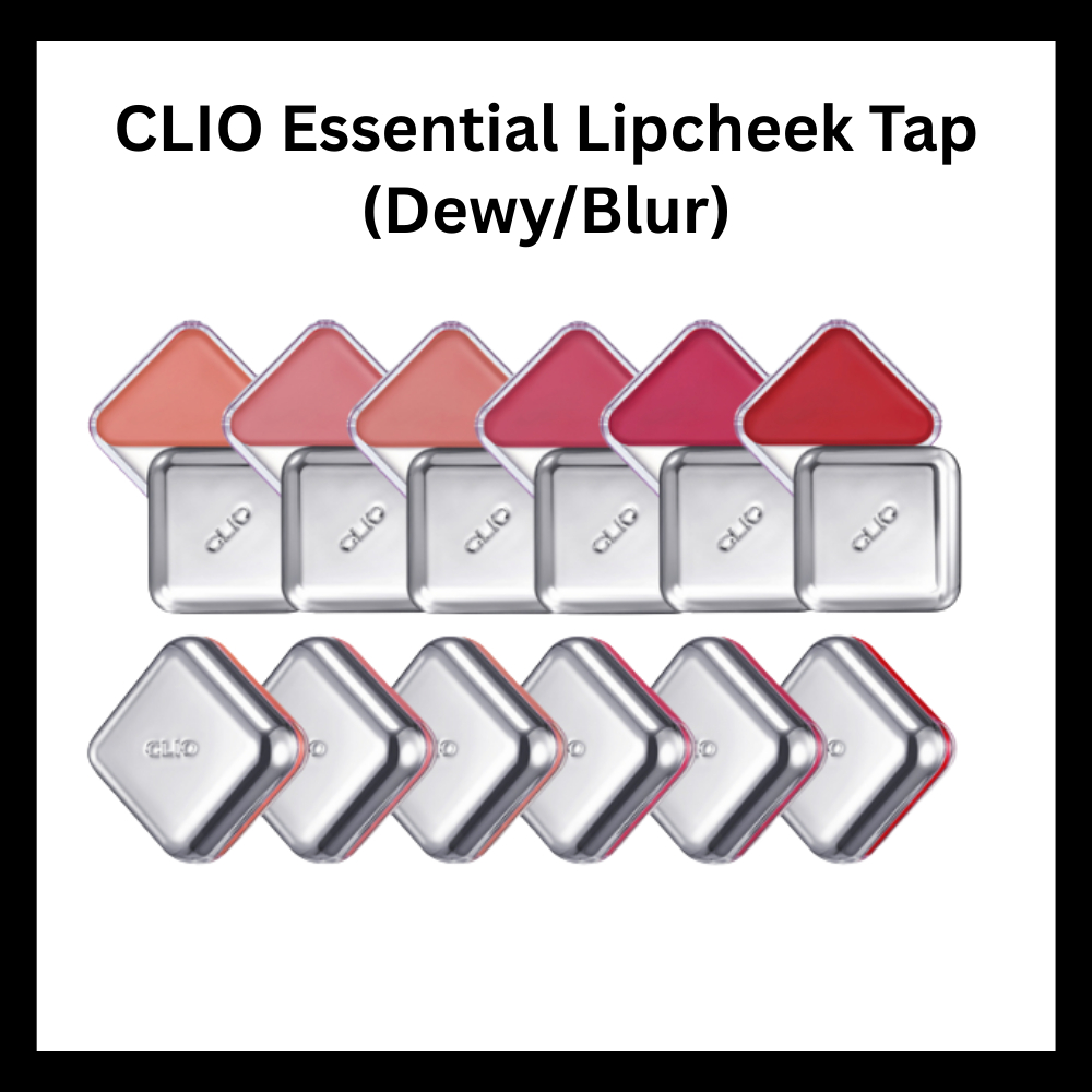 CLIO CIO Essential lipcheek tap 4.5g (Dewy / Blur) | Trang điểm Hàn Quốc