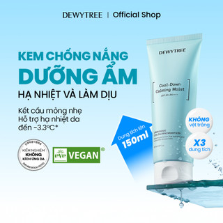 [DEWYTREE] Kem Chống Nắng Dưỡng Ẩm Urban Shade Calm & Cool Với Hyaluronic Acid & Panthenol 150ml