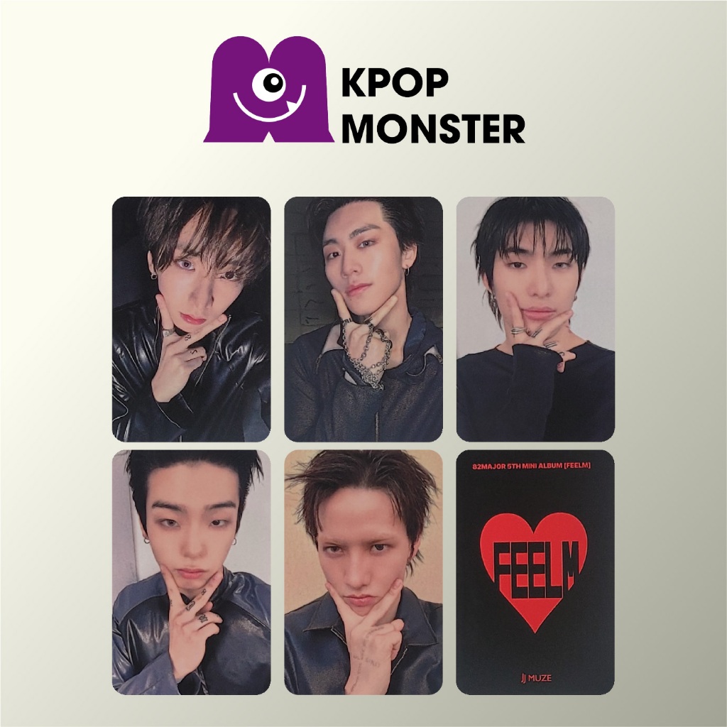 [82MAJOR] Photocard FEELM / JJMUZE POB (4.10) (gãi nhỏ)
