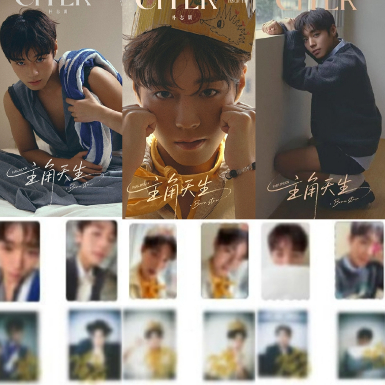 Bộ Photocard Park Jihoon CITER (A / B / C) – 2 Selfie + 2 Thẻ ký kiểu Polaroid