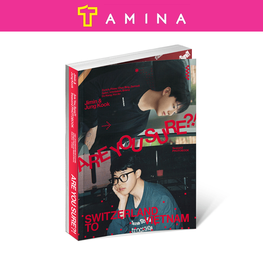 BTS Jimin x Jung Kook <Are You Sure? Season2> Photobook