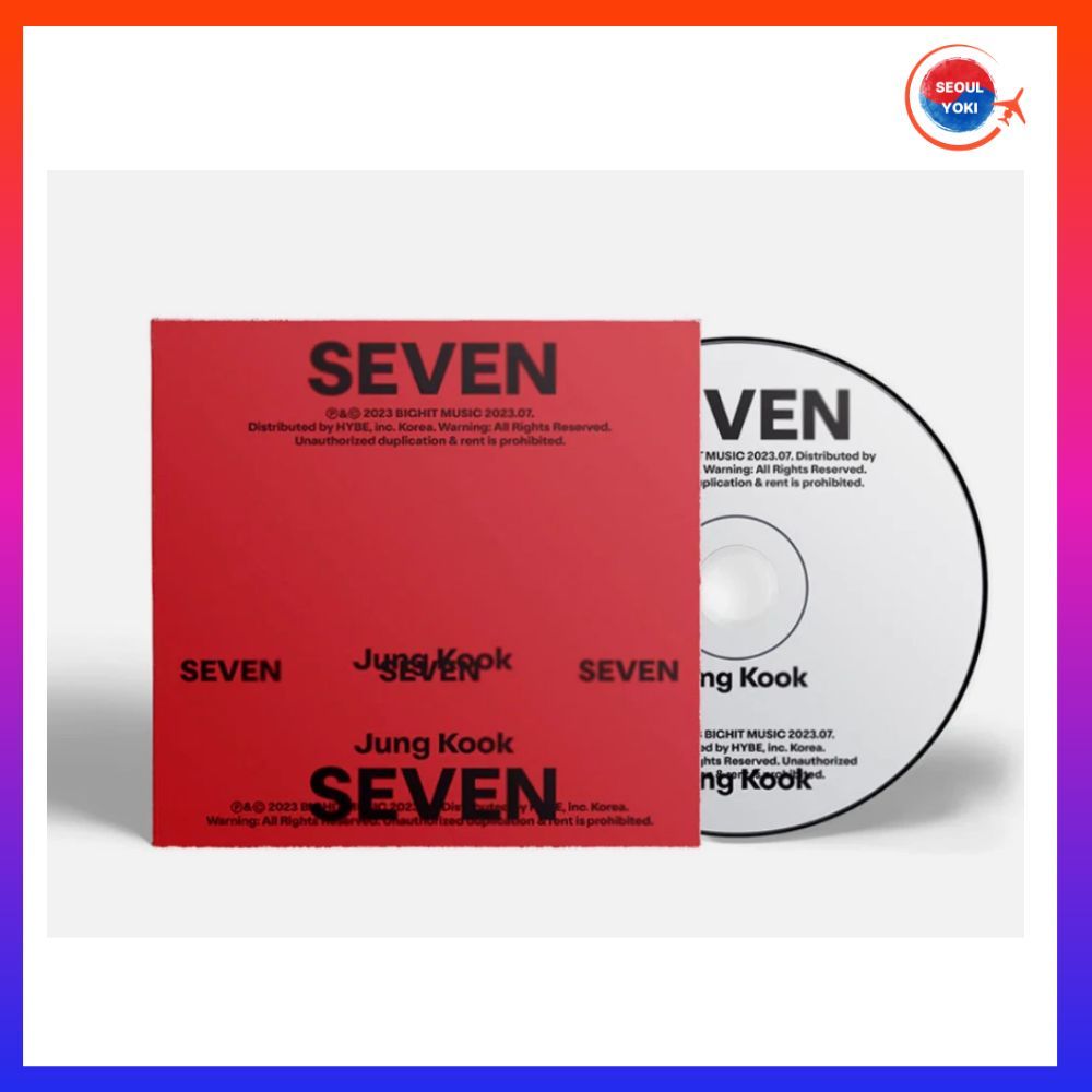 BTS Jungkook SEVEN (FEAT. LATTO) CD ĐƠN