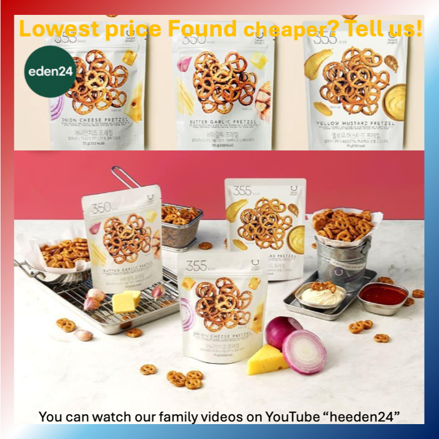 Olive Young Delight Project Pretzel Bộ 4 bánh quy Dự án Delight Pretzel