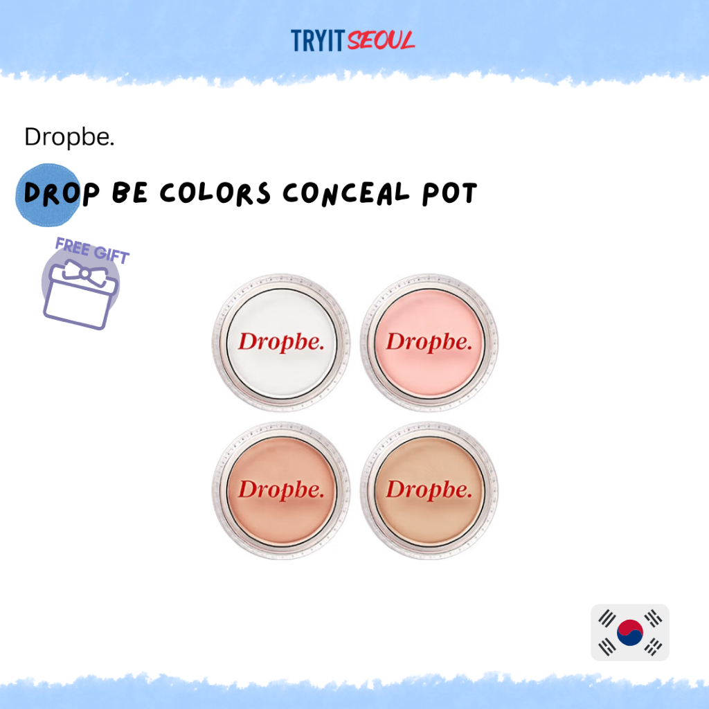 [Dropbe. by THE SAEM] Chậu che khuyết điểm Drop Be Colors 6g 4 màu (DAISO KOREA)