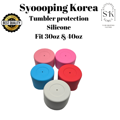 [SYK] Tumbler Silicone Tumbler Protection 20oz 30oz 40oz 5 Màu Đỏ Hồng Barbie Hồng Hồng Xanh & Trắng