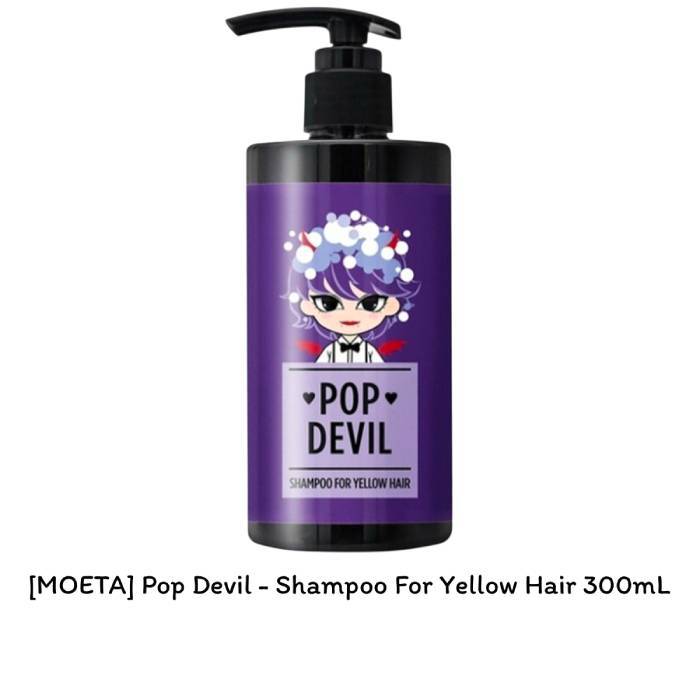 [Moeta] Pop Devil - Dầu Gội Tóc Vàng 300mL / K-BEAUTY