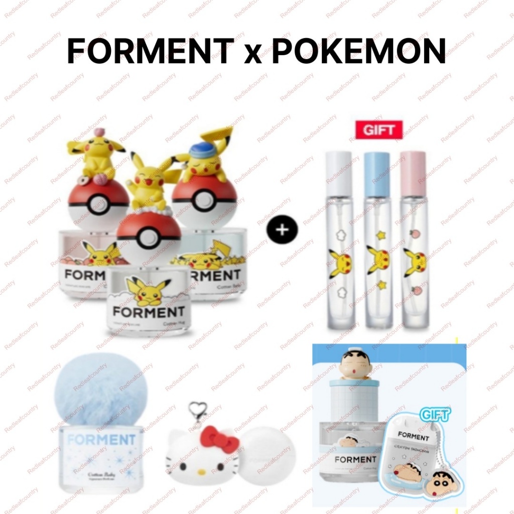 FORMENT x POKEMON Cotton Hug Body Wash / Memory / Cotton Bath