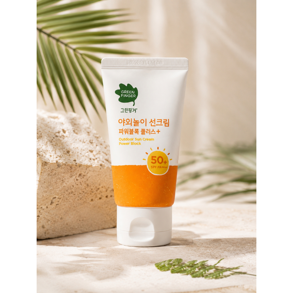 [KOREA MAYDAO] Kem chống nắng ngoài trời GREEN FINGER + SPF50 + PA + + + + / GREEN FINGER