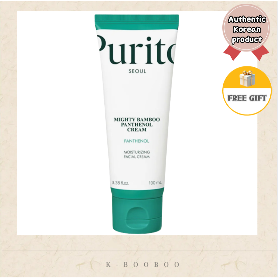 [Purito Seoul] Mighty Bamboo Panthenol Cream 100ml – Kem phục hồi & cấp ẩm