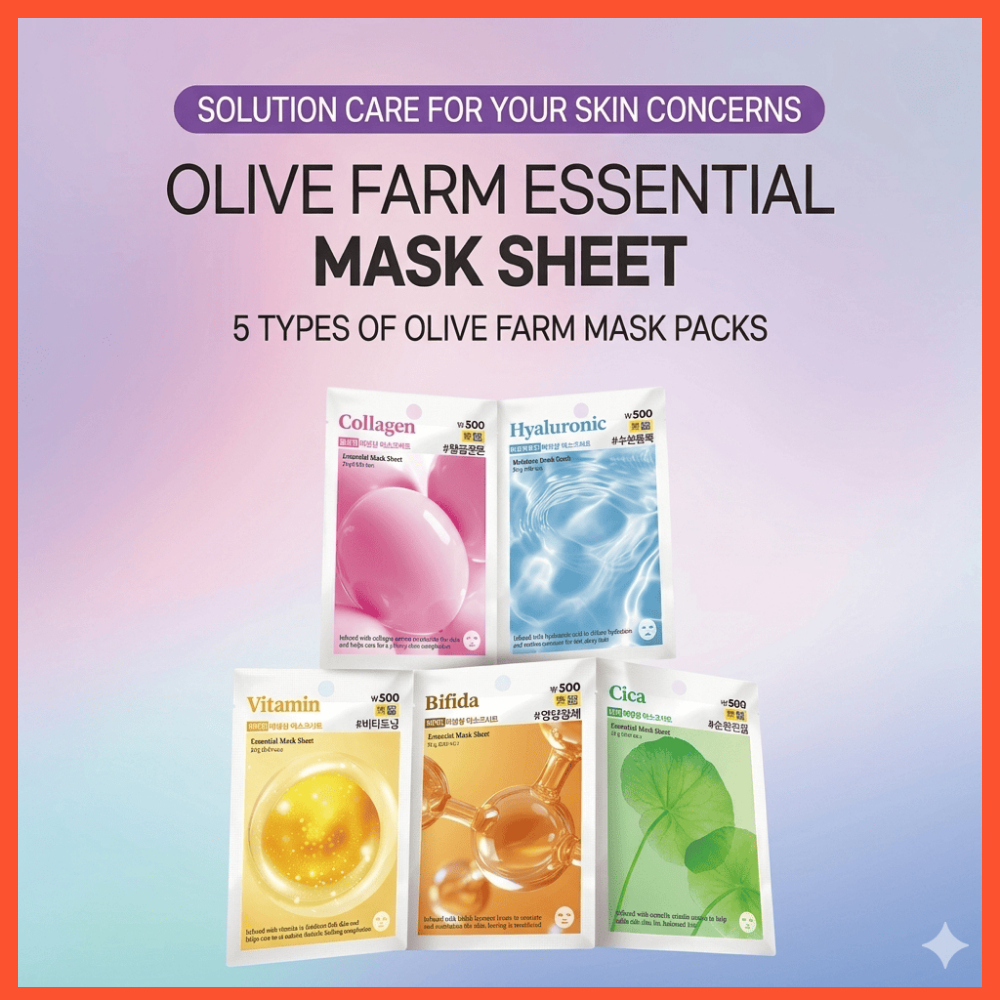 [DAISO HÀN QUỐC] Tấm mặt nạ Hyaluronic Essential - Khẩu trang hàng ngày - 23g