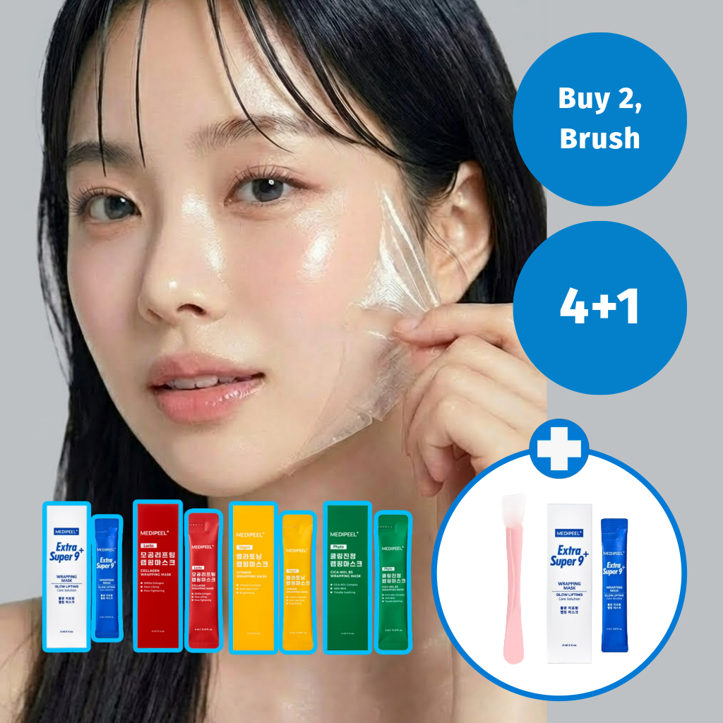 Mặt nạ gói nâng nước Medi-Peel Extra Super 9 Plus – 4ml × 4 cái / Vận chuyển từ Hàn Quốc