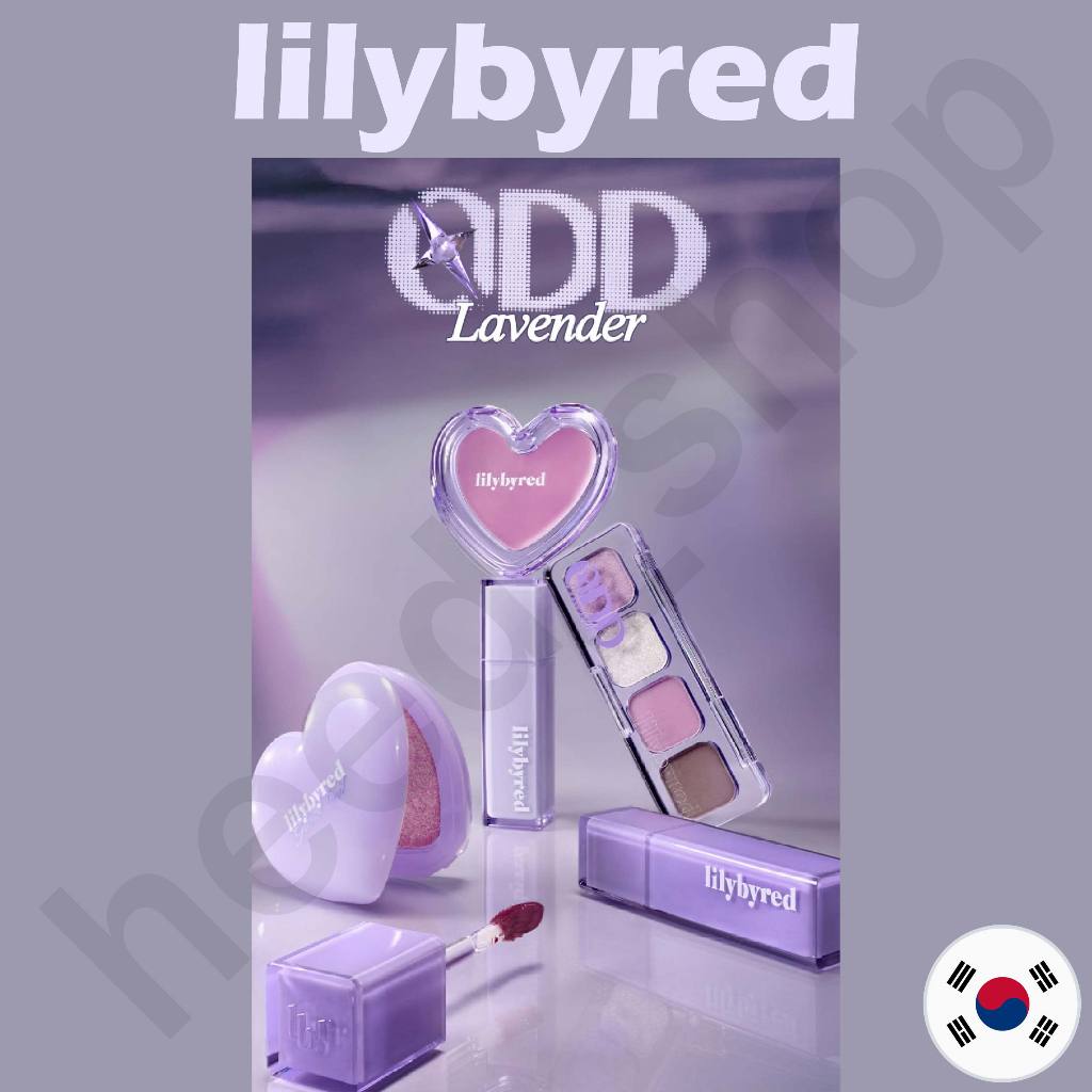 Lilybyred Odd Lavender Collection / Love Beam Shabet Cheek / Mood It Palette / Bloody Liar Coating T