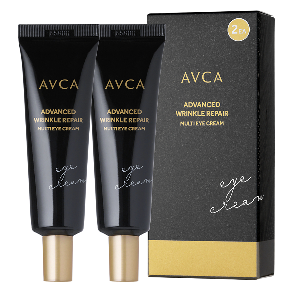AVCA Advanced Wrinkle Repair Multi Eye Cream 30ml Hydrating Brightening Eye Care Peptide