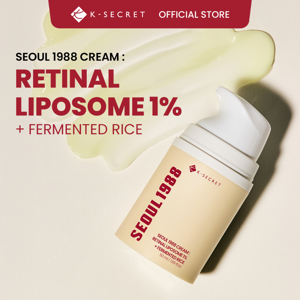 [KSECRET Official] Kem SEOUL 1988: Retinal Liposome 1% + Cơm lên men