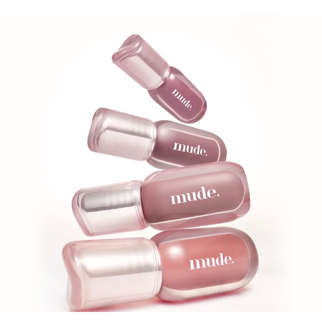 MUDE. Angel Hug Glaze Lip Tint – 10 Màu | Son dưỡng môi bóng Hàn Quốc