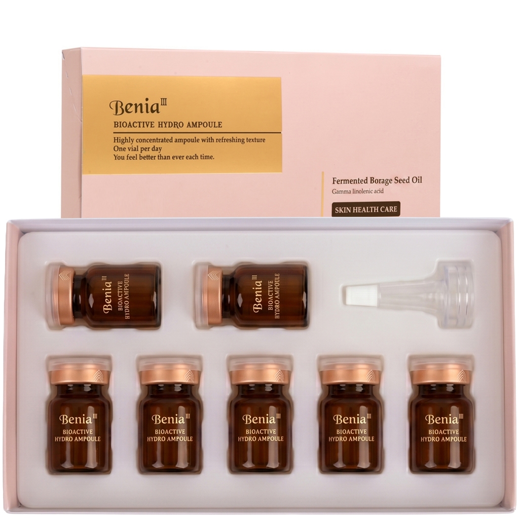 (Benia3) BỘ HỘP HYDRO BIOACTIVE 7 Chai
