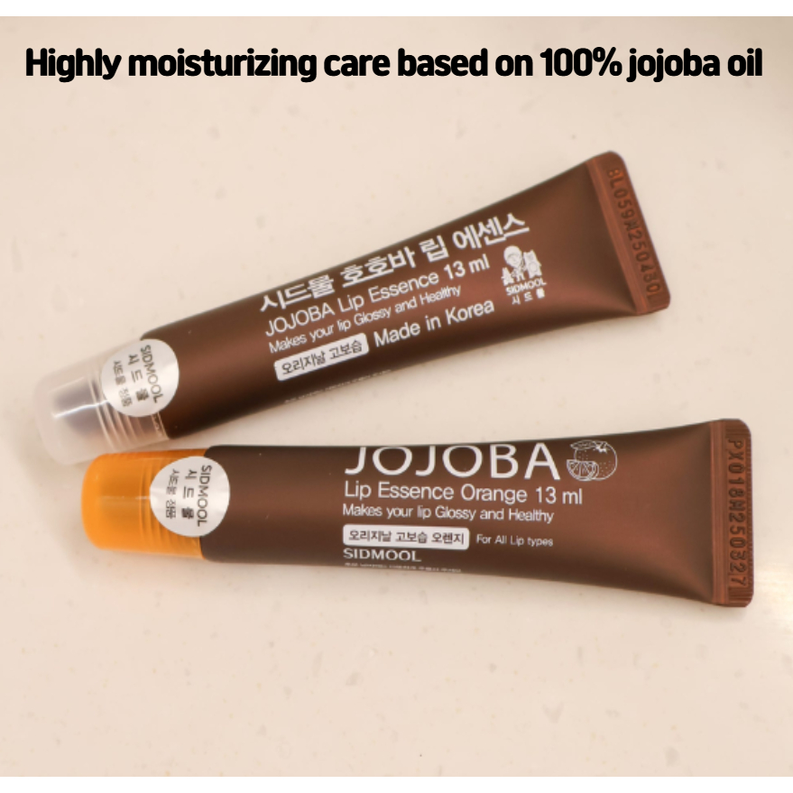 Tinh chất môi Sidmool Jojoba Original Orange Son dưỡng môi dưỡng ẩm cao