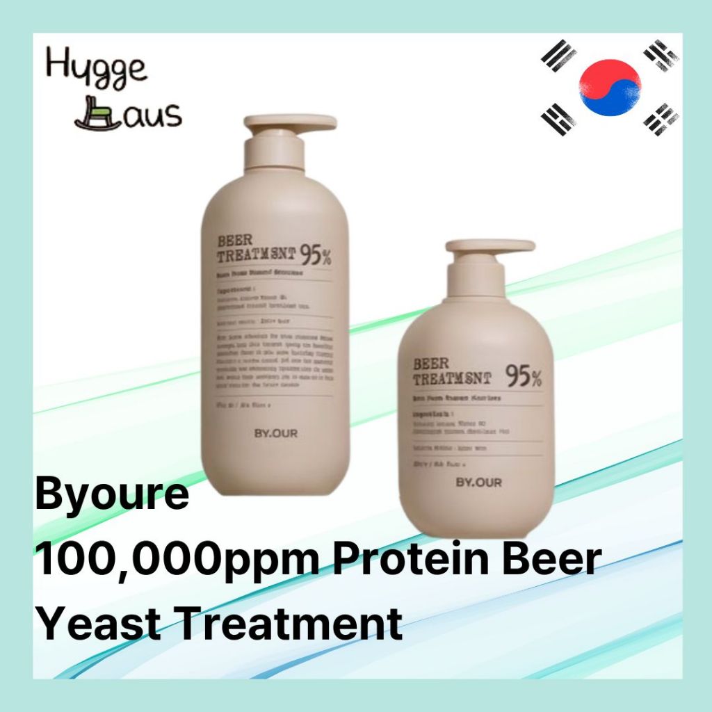 BYOUR 100.000PPM PROTEIN BEER YEAST TÓC ĐIỀU TRỊ 500ML / 1L (HAI LOẠI)
