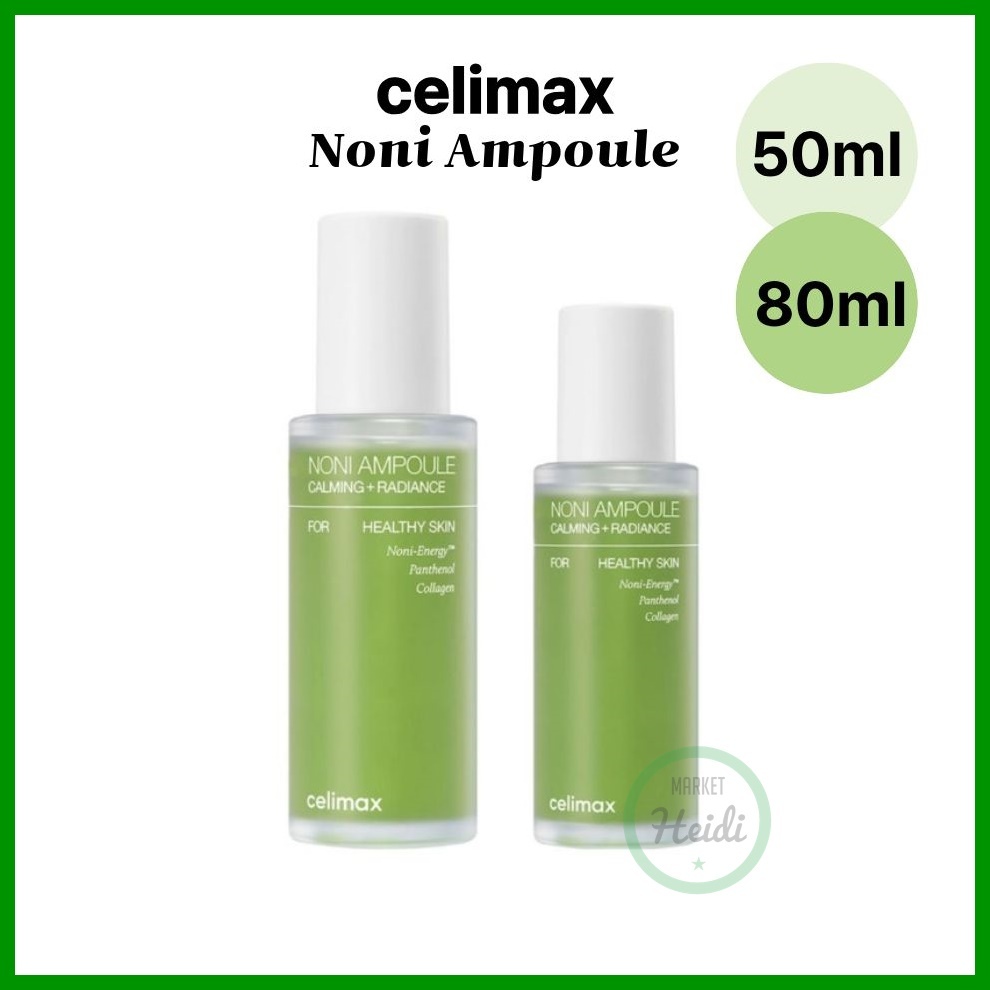 Hàn Quốc 🇰🇷 [celimax] The Real Noni Ampoule 50ml | 80ml | Chăm sóc da Noni dưỡng ẩm | Ampoule nhẹ ch