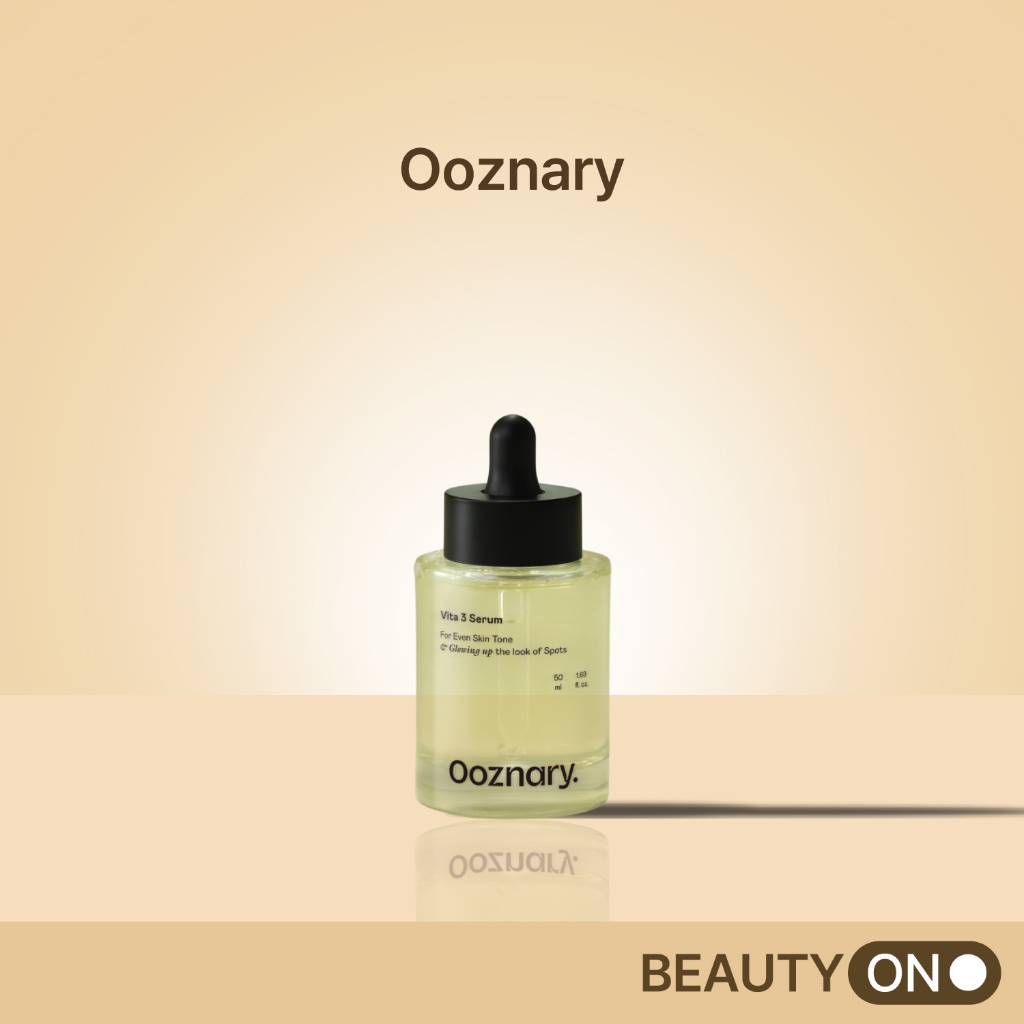 [Ooznary] Vita 3 Serum 50ml | Triple Vitamin C+B3+B5, Glutathione, Madecassoside, 17 Amino Acid